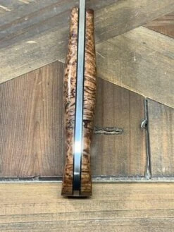 Bark River JX6 II MagnaCut Fixed Knife Black Ash Burl Black Liners Mosaic Pins (USA) -Helle Shop bark river knives bark river jx6 ii magnacut fixed knife black ash burl black liners mosaic pins usa 41989677416660