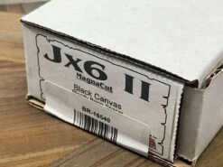 Bark River JX6 II MagnaCut Fixed Knife Black Micarta Bloody Spacer Black Liners Mosaic Pins (USA) -Helle Shop bark river knives bark river jx6 ii magnacut fixed knife black micarta bloody spacer black liners mosaic pins usa 41989678235860