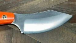 Bark River JX6 II MagnaCut Fixed Knife Orange G10 White Liners Mosaic Pins (USA) 18 Bark River JX6 II MagnaCut Fixed Knife Orange G10 White Liners Mosaic Pins (USA) -Helle Shop bark river knives bark river jx6 ii magnacut fixed knife orange g10 white liners mosaic pins usa 41989678858452