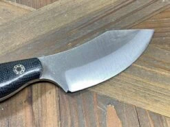 Bark River JX6 MagnaCut Black Canvas Micarta Bloody Basin Spacer Mosaic Pins (USA) -Helle Shop bark river knives bark river jx6 magnacut black canvas micarta bloody basin spacer mosaic pins usa 41989681447124