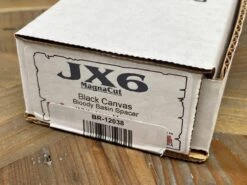 Bark River JX6 MagnaCut Black Canvas Micarta Bloody Basin Spacer Mosaic Pins (USA) -Helle Shop bark river knives bark river jx6 magnacut black canvas micarta bloody basin spacer mosaic pins usa 41989681643732