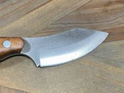 Bark River JX6 MagnaCut Dark Curly Maple - Black Liners #3 (USA) -Helle Shop bark river knives bark river jx6 magnacut dark curly maple black liners 3 usa 41989676531924