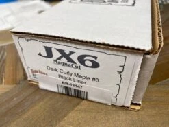 Bark River JX6 MagnaCut Dark Curly Maple - Black Liners #3 (USA) -Helle Shop bark river knives bark river jx6 magnacut dark curly maple black liners 3 usa 41989676630228