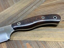 Bark River JX6 MagnaCut Desert Ironwood Burl Mosaic Pins (USA) -Helle Shop bark river knives bark river jx6 magnacut desert ironwood burl mosaic pins usa 41989680824532