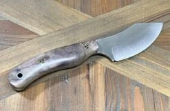 Bark River JX6 MagnaCut Sand Maple Burl Mosaic Pins (USA) -Helle Shop bark river knives bark river jx6 magnacut sand maple burl mosaic pins usa 41989682561236