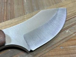 Bark River JX6 MagnaCut Walnut Burl Black Liners Mosaic Pins (USA) -Helle Shop bark river knives bark river jx6 magnacut walnut burl black liners mosaic pins usa 41989682036948