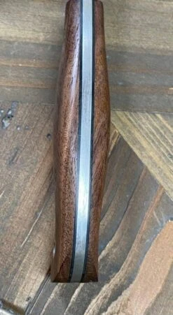 Bark River JX6 MagnaCut Walnut Burl Black Liners Mosaic Pins (USA) -Helle Shop bark river knives bark river jx6 magnacut walnut burl black liners mosaic pins usa 41989682135252