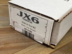 Bark River JX6 MagnaCut Walnut Burl Black Liners Mosaic Pins (USA) -Helle Shop bark river knives bark river jx6 magnacut walnut burl black liners mosaic pins usa 41989682299092