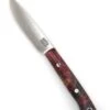Bark River Little Creek II Field Knife MagnaCut Hellfire Maple Burl Handles (USA)