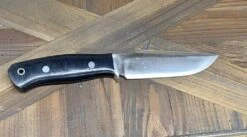 Bark River Matterhorn Fixed Blade Knife CPM-S45VN Black Canvas Micarta 16 Bark River Matterhorn Fixed Blade Knife CPM-S45VN Black Canvas Micarta -Helle Shop bark river knives bark river matterhorn fixed blade knife cpm s45vn black canvas micarta 41989686427860