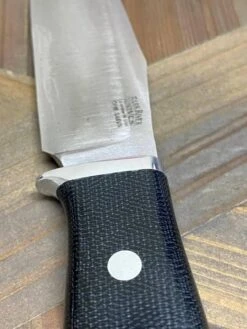 Bark River Matterhorn Fixed Blade Knife CPM-S45VN Black Canvas Micarta 15 Bark River Matterhorn Fixed Blade Knife CPM-S45VN Black Canvas Micarta -Helle Shop bark river knives bark river matterhorn fixed blade knife cpm s45vn black canvas micarta 41989686526164