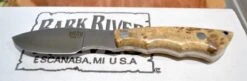 Bark River Mini Canadian CPM 3V Knife Natural Elder Burl #1 (USA) -Helle Shop bark river knives bark river mini canadian cpm 3v knife natural elder burl 1 usa 41989683019988