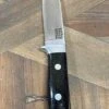 Bark River Mountaineer II Knife CruWear Black Burlap Micarta (USA)