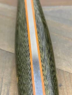 Bark River Puukko 3V Knife Green Linen Micarta - Orange Liners (USA) -Helle Shop bark river knives bark river puukko 3v knife green linen micarta orange liners usa 41989689835732