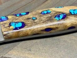 Bark River Puukko 3V Knife Purple Cholla Cactus With Turquoise (USA) -Helle Shop bark river knives bark river puukko 3v knife purple cholla cactus with turquoise usa 41989691703508