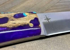Bark River Puukko 3V Knife Purple Cholla Cactus With Turquoise (USA) -Helle Shop bark river knives bark river puukko 3v knife purple cholla cactus with turquoise usa 41989691769044
