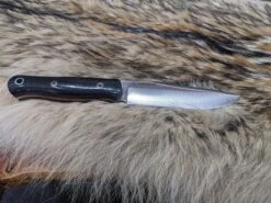 Bark River Ultra Lite Field Knife CPM 3V Black Burlap Orange Liners Mosaic Pins (USA) -Helle Shop bark river knives bark river ultra lite field knife cpm 3v black burlap orange liners mosaic pins usa 41989687574740