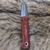 Bark River Ultra Lite Field Knife CPM 3V Firedog Canvas Thick Black Liners Mosaic Pins (USA)