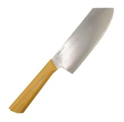 Bark River Wa Santoku Kitchen Knife MagnaCut Antique Ivory Micarta -Helle Shop bark river knives bark river wa santoku kitchen knife magnacut antique ivory micarta 41989687738580