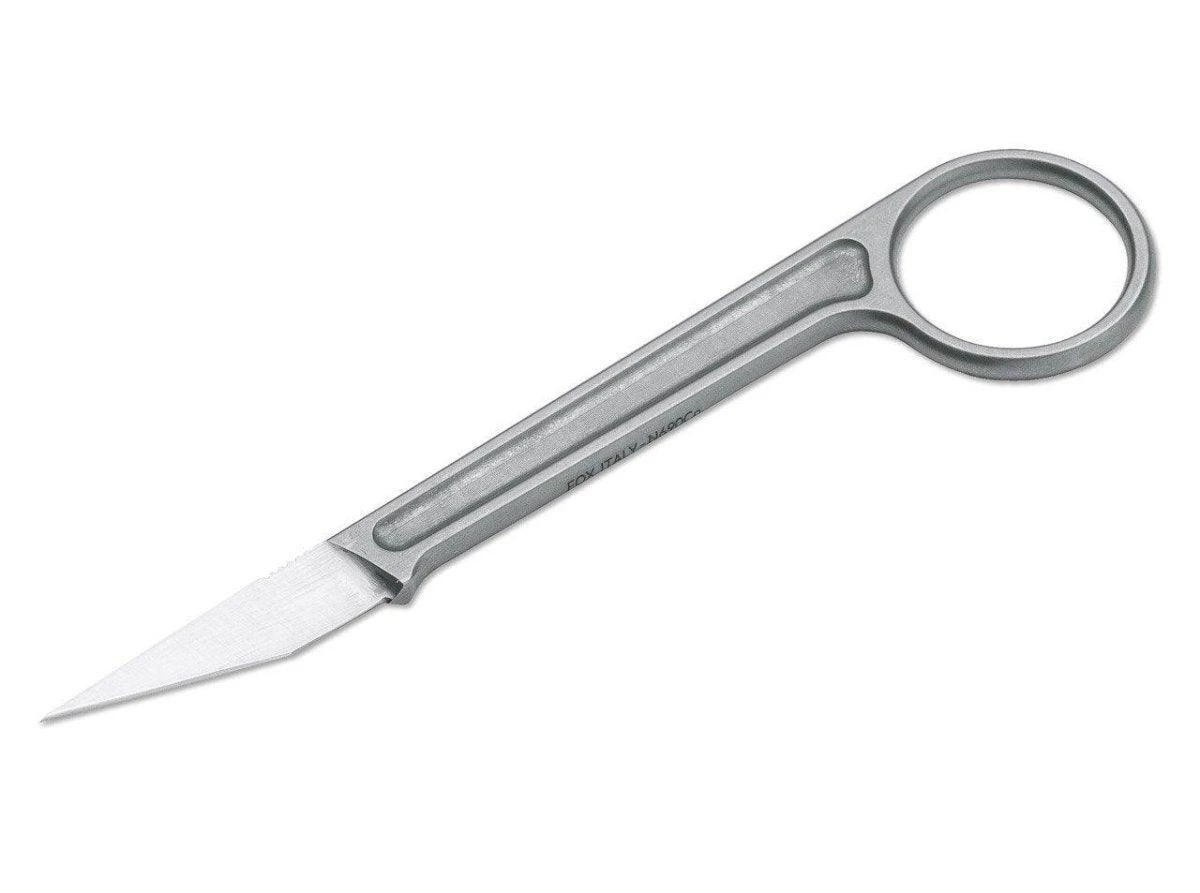 Bastinelli Picoeur Fixed 1.625" Satin/Stonewash N690CO Blade 1 Bastinelli Picoeur Fixed 1.625" Satin/Stonewash N690CO Blade