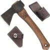 BeaverCraft Carving Axe Hand Forged Hatchet With Sheath For Bushcraft Camping Carving