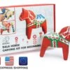 BeaverCraft DIY02 Dala Horse Carving Kit (Ukraine)