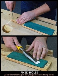 BeaverCraft Dual-Sided Leather Paddle Strop With P1 Polishing Compound -Helle Shop beavercraft beavercraft dual sided leather paddle strop with p1 polishing compound 41989709267156