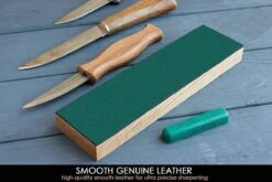 BeaverCraft Leather Strop Sharpening Knife Kit -Helle Shop beavercraft beavercraft leather strop sharpening knife kit 41989708415188