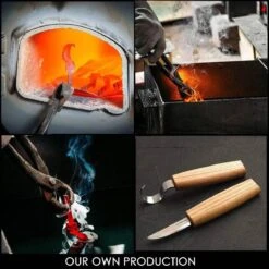 BeaverCraft S01 Wood Spoon Carving Knives Set -Helle Shop beavercraft beavercraft s01 wood spoon carving knives set 41989706350804