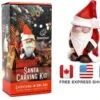 BeaverCraft Santa Carving Kit - Complete Starter Whittling Kit For Beginners, Adults, Teens, And Kids