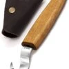 BeaverCraft SK1S OAK Hook Spoon Carving Knife With Leather Sheath