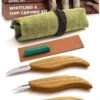 BeaverCraft Starter Chip And Whittle Knife Set With Accessories