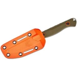 Benchmade 15700-01 Flyway Fixed Blade Knife 2.7" CPM-S90V Satin Blade OD Green G10 -Helle Shop benchmade benchmade 15700 01 flyway fixed blade knife 2 7 cpm s90v satin blade od green g10 41989709955284