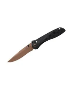 Benchmade 710FE-2401 McHenry & Williams Seven Ten Folding Knife 4" MagnaCut Flat Earth PVD Recurve Drop Point (Limited Edition)