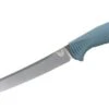 Benchmade Fishcrafter 7" Fixed Blade Knife Magnacut Depth Blue Santoprene