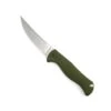 Benchmade Meatcrafter 15505 Fixed Blade 4" CPM-145 Stonewashed Trailing Point Blade W/ Dark Olive Santoprene Handles