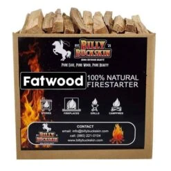 Billy Buckskin Fatwood Fire Starter Sticks 10 Pound Box -Helle Shop billy buckskin billy buckskin fatwood fire starter sticks 10 pound box 41989757632724