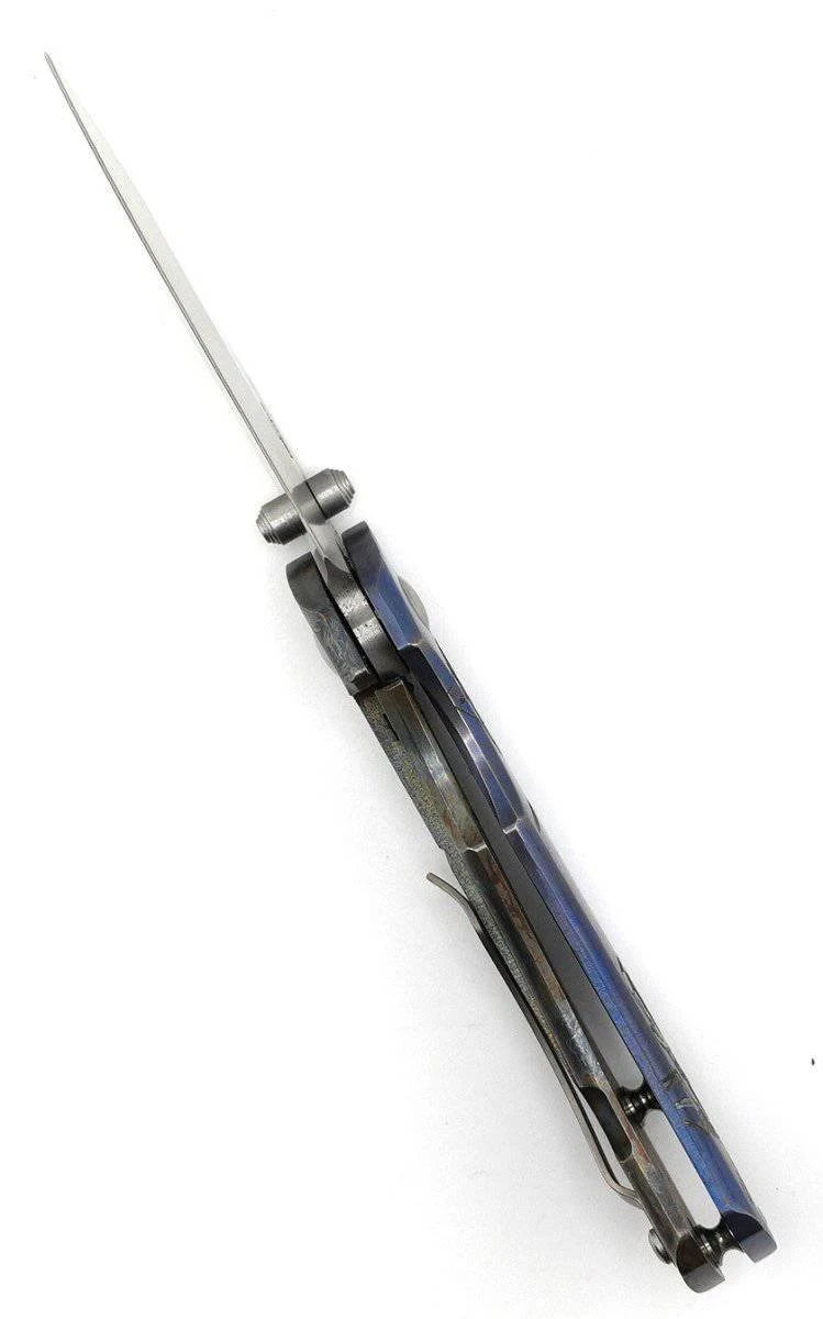 Boker 01BO312 Jive Semi-Custom Titanium Folding Knife 2.95" D2 4 Boker 01BO312 Jive Semi-Custom Titanium Folding Knife 2.95" D2 - Image 4