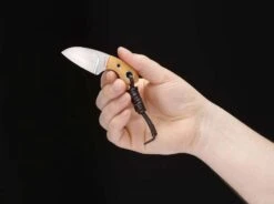 Boker 02BO238 Vox Knives Gnome Fixed 2.2" Olive Wood -Helle Shop boker boker 02bo238 vox knives gnome fixed 2 2 olive wood 41989761990868