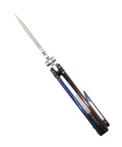 Custom Chaves Redencion Street Titanium Drop-Point Knife "LightningStrike" -Helle Shop chaves custom chaves redencion street titanium drop point knife lightningstrike 41989852332244