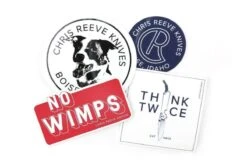 Chris Reeve Knives Slap-On Sticker Pack (Set Of 4)