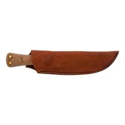 Condor Primitive Camp Knife 5.875" Carbon Steel Blade, Micarta Handles Leather Sheath -Helle Shop condor tools knives condor primitive camp knife 5 875 carbon steel blade micarta handles leather sheath 41989824086228