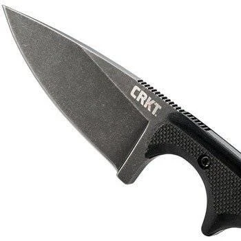 CRKT 2384K Folts Minimalist Fixed Blade Neck Knife 2.16" Black Stonewashed Drop Point Blade G10 Handles 3 CRKT 2384K Folts Minimalist Fixed Blade Neck Knife 2.16" Black Stonewashed Drop Point Blade G10 Handles - Image 3