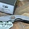 Curtiss F3 Compact Slicer Flipper FJ-Mill Handles SW MagnaCut Blasted Ti Bronze HW (USA)