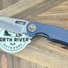 Curtiss F3 Large Wharny Flipper MagnaCut Stonewash Frag-Mill Titanium Bronze (USA)