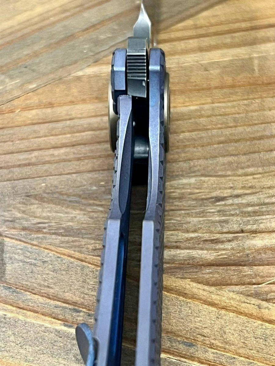 Curtiss F3 Large Wharny Flipper MagnaCut Stonewash Frag-Mill Titanium Bronze (USA) 6 Curtiss F3 Large Wharny Flipper MagnaCut Stonewash Frag-Mill Titanium Bronze (USA) - Image 6