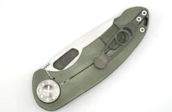 Curtiss F3 Medium Spanto Semi-Custom Non-Flipper Slim MagnaCut Hunter Green Handles (USA) -Helle Shop curtiss custom knives curtiss f3 medium spanto semi custom non flipper slim magnacut hunter green handles usa 41989849776340