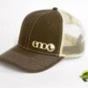 ENO Trucker Hat Brown W/ Khaki Mesh