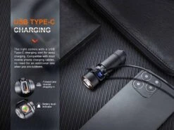 Fenix E18R V2 Rechargeable LED Flashlight -Helle Shop fenix fenix e18r v2 rechargeable led flashlight 39393496531156