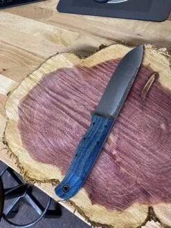 Fiddleback Forge Bushcrafter Sr. Knife W/ Curly Ash Handles -Helle Shop fiddleback forge fiddleback forge bushcrafter sr knife w curly ash handles 41987212738772